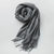 Unisex Simple Style Solid Color Polyester Scarf