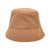 Unisex Simple Style Solid Color Wide Eaves Bucket Hat