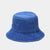 Unisex Simple Style Solid Color Wide Eaves Bucket Hat