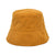 Unisex Simple Style Solid Color Wide Eaves Bucket Hat