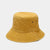 Unisex Simple Style Solid Color Wide Eaves Bucket Hat