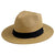 Unisex Simple Style Solid Color Wide Eaves Straw Hat