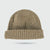 Unisex Simple Style Stripe Solid Color Crimping Wool Cap