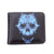 Unisex Skull Pu Leather Open Wallets