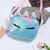 Unisex Small Pu Leather  Cute Square Zipper Crossbody Bag