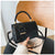 Unisex Small Pu Leather Fashion Square Bag