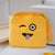 Unisex Smile Face Polyester Zipper Kids Wallets