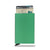 Unisex Solid Color Alloy Plastic Open Card Holders