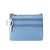 Unisex Solid Color Leather Zipper Coin Purses