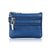 Unisex Solid Color Leather Zipper Coin Purses