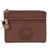 Unisex Solid Color Nylon Zipper Wallets