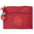 Unisex Solid Color Nylon Zipper Wallets