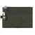 Unisex Solid Color Nylon Zipper Wallets