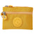 Unisex Solid Color Nylon Zipper Wallets