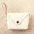 Unisex Solid Color Pu Leather Buckle Coin Purses