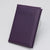 Unisex Solid Color Pu Leather Flip Cover Card Holders