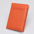 Unisex Solid Color Pu Leather Flip Cover Card Holders