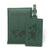 Unisex Solid Color Pu Leather Flip Cover Card Holders