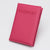 Unisex Solid Color Pu Leather Flip Cover Card Holders