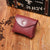 Unisex Solid Color Pu Leather Flip Cover Coin Purses