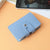 Unisex Solid Color Pu Leather Hidden Buckle Card Holders