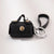 Unisex Solid Color Pu Leather Hook Loop Coin Purses