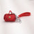 Unisex Solid Color Pu Leather Hook Loop Coin Purses