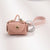 Unisex Solid Color Pu Leather Hook Loop Coin Purses