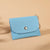 Unisex Solid Color Pu Leather Magnetic Buckle Card Holders