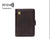 Unisex Solid Color Pu Leather Magnetic Buckle Card Holders