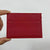 Unisex Solid Color Pu Leather Open Card Holders