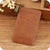 Unisex Solid Color Pu Leather Open Card Holders