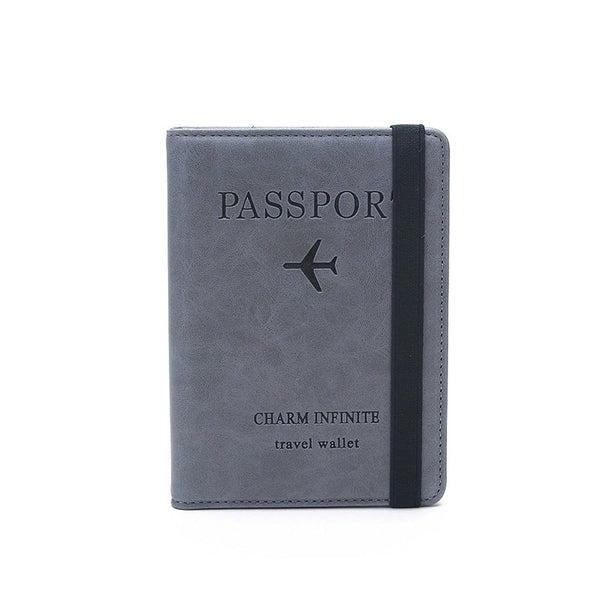 Unisex Solid Color Pu Leather Open Card Holders