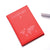 Unisex Solid Color Pu Leather Open Card Holders