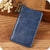 Unisex Solid Color Pu Leather Open Card Holders