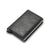 Unisex Solid Color Pu Leather Open Card Holders