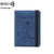 Unisex Solid Color Pu Leather Open Card Holders