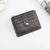 Unisex Solid Color Pu Leather Zipper Buckle Card Holders