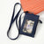 Unisex Solid Color Pu Leather Zipper Card Holders