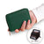 Unisex Solid Color Pu Leather Zipper Card Holders