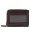 Unisex Solid Color Pu Leather Zipper Card Holders