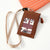 Unisex Solid Color Pu Leather Zipper Card Holders