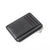 Unisex Solid Color Pu Leather Zipper Card Holders