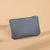 Unisex Solid Color Pu Leather Zipper Coin Purses