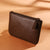 Unisex Solid Color Pu Leather Zipper Coin Purses