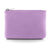 Unisex Solid Color Pu Leather Zipper Coin Purses