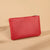 Unisex Solid Color Pu Leather Zipper Coin Purses