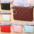 Unisex Solid Color Pu Leather Zipper Coin Purses