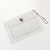 Unisex Solid Color Pvc Transparent Flip Cover Card Holders