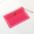 Unisex Solid Color Pvc Transparent Flip Cover Card Holders